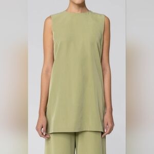 Cecilia Sleeveless Top - Olive